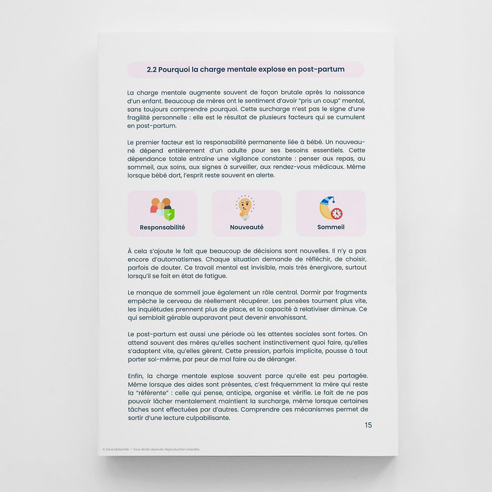 Post-Partum : Les repères pour le traverser sans culpabilité - visuel 6