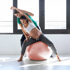 Ballon de grossesse avec pompe rapide 75 cm