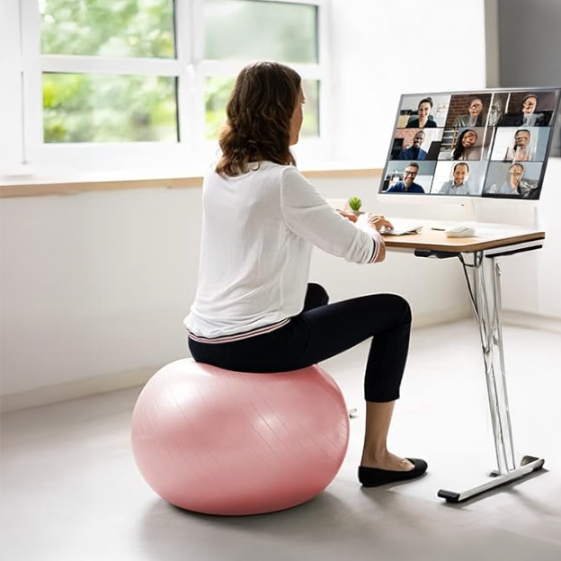 Ballon de grossesse avec pompe rapide 75 cm - visuel 3