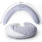 Coussin ergonomique de grossesse et d'allaitement