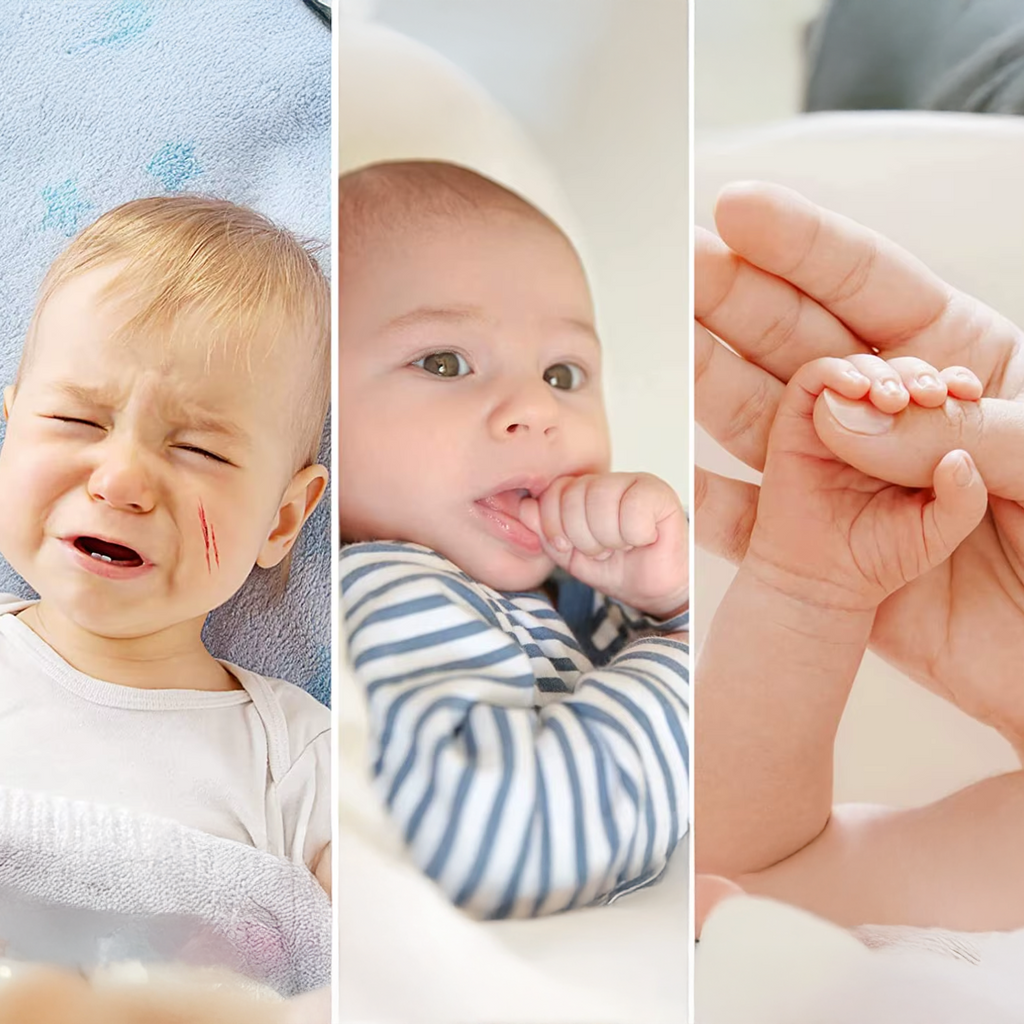 Lime à ongles lumineuse bébé en kit 6 têtes