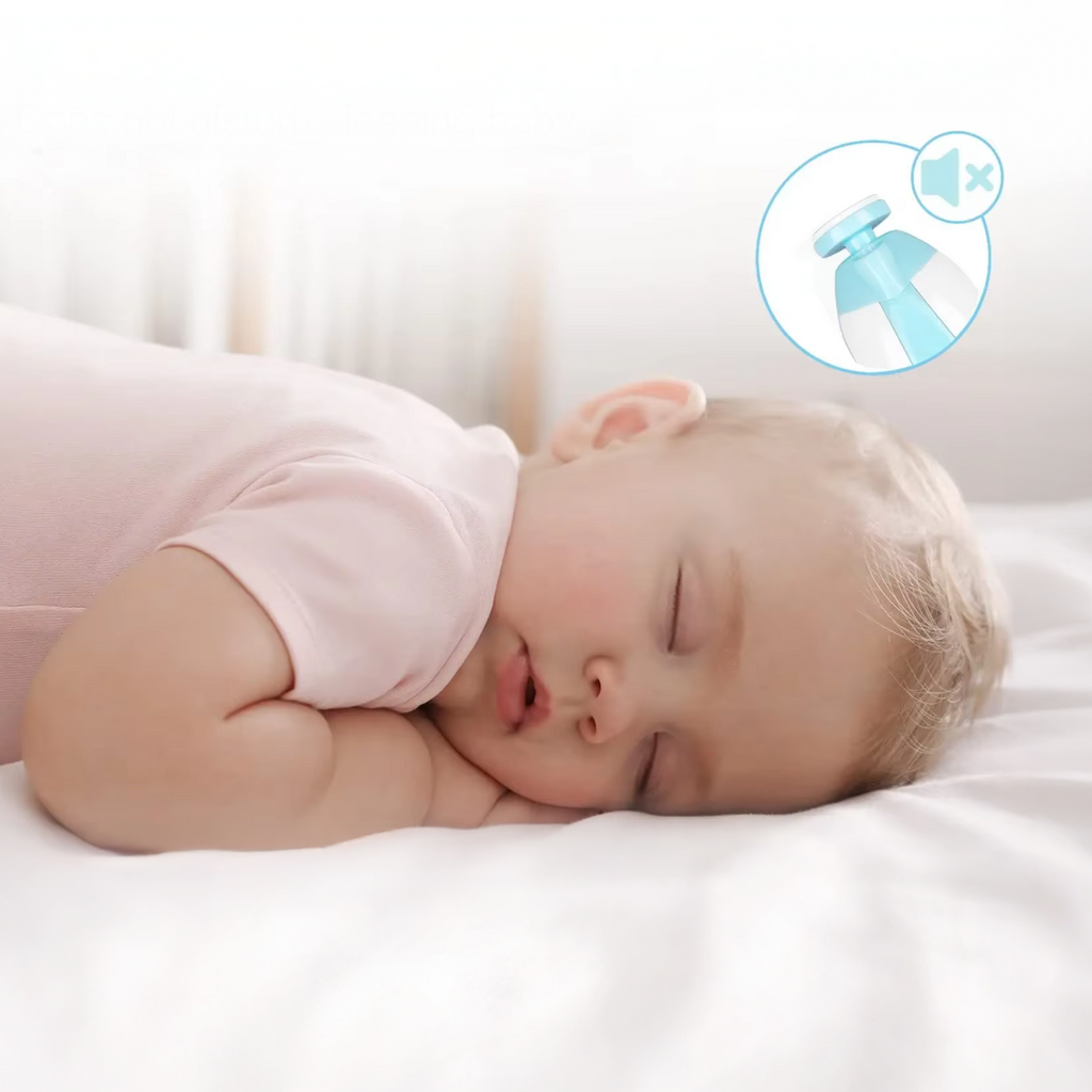 Lime à ongles lumineuse bébé en kit 6 têtes