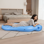 Matelas gonflable ergonomique pour femme enceinte