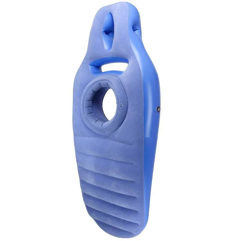 Matelas gonflable ergonomique pour femme enceinte