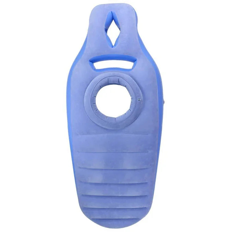 Matelas gonflable ergonomique pour femme enceinte