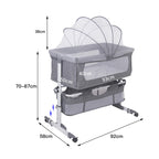Berceau cododo 3-en-1 réglable et sécurisé