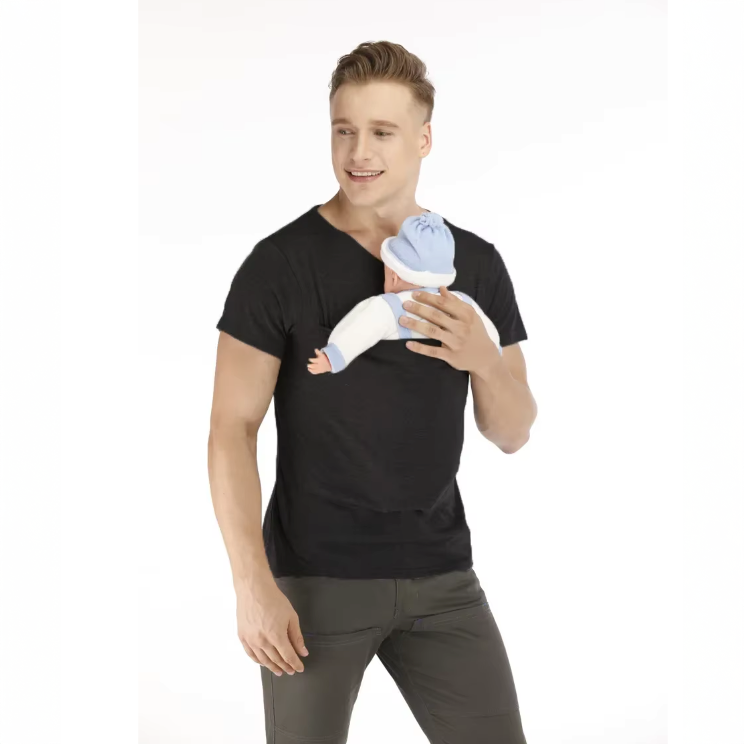 T-Shirt et débardeur porte-bébé kangourou