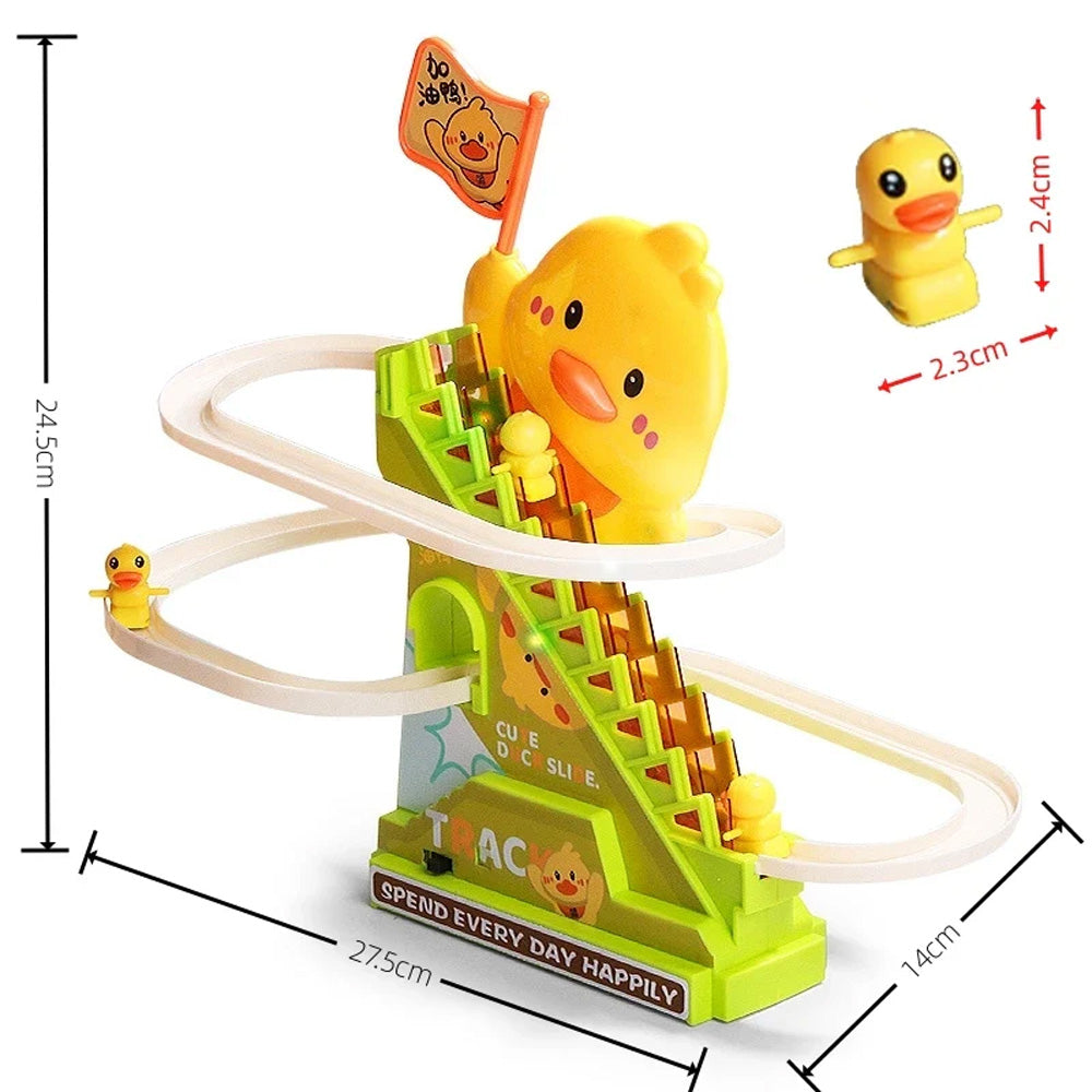 Circuit interactif lumineux avec 12 petits canards