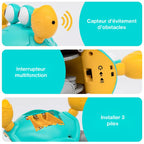 Crabe interactif qui marche avec capteur et musique