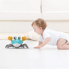 Crabe interactif qui marche avec capteur et musique