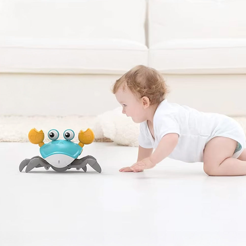 Crabe interactif qui marche avec capteur et musique - visuel 3